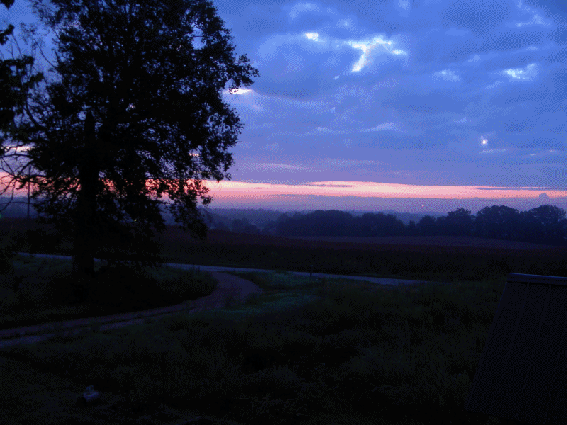 blessed little homestead september 5th sunrise time lapse medium