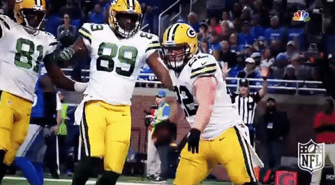 green bay packers spike gif by nfl find share on giphy medium