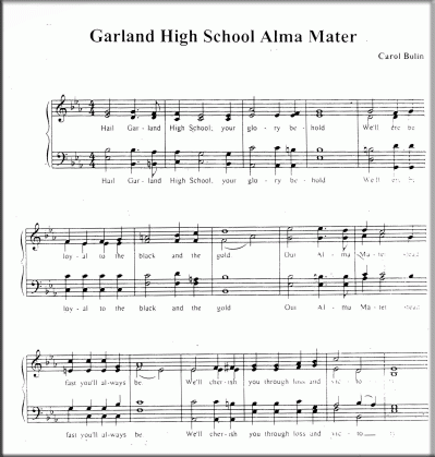 school spirit and history garland high school medium