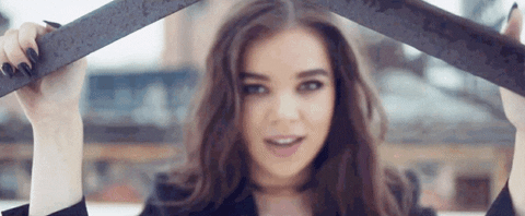 hailee steinfeld love gif find share on giphy medium