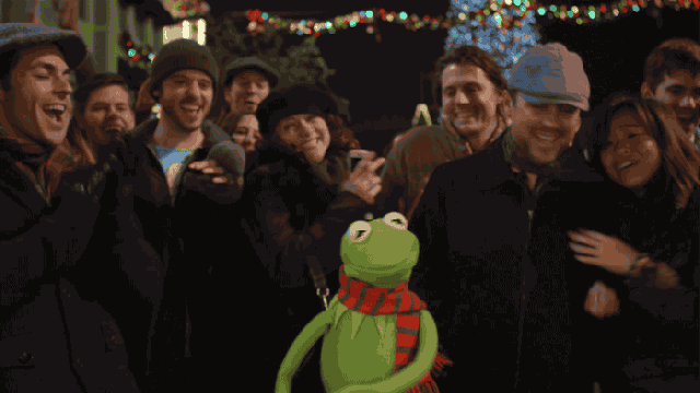 kermit the frog singing gif by disney find share on giphy medium