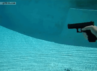 underwater pistol gif pinterest gifs medium