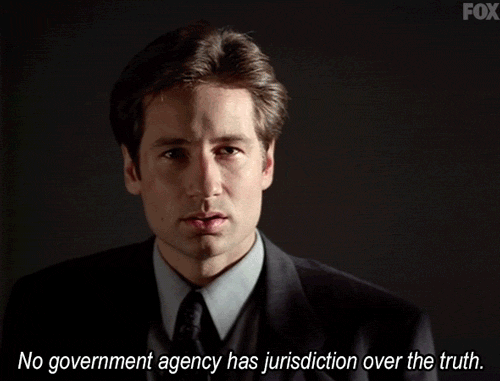 x files truth gif by the x files find share on giphy medium