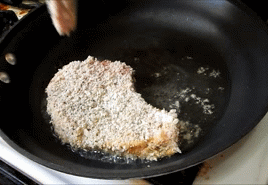 frying pork chops gif by cleo coyle gif medium