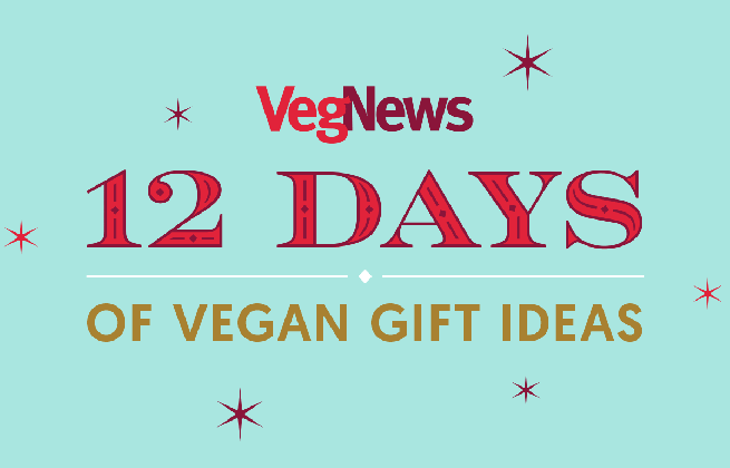the vegnews 12 days of vegan gift ideas cat eating pie medium