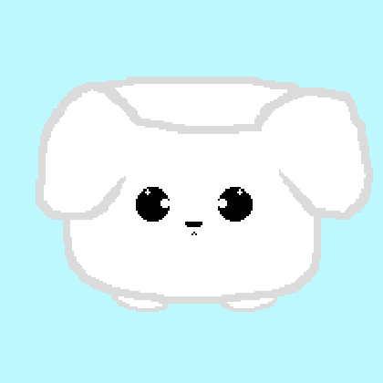 pixilart marshmallow white lab by ahsoka838 gif medium