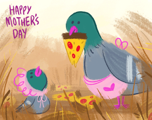 mothers day pizza gif by caroline director find share medium
