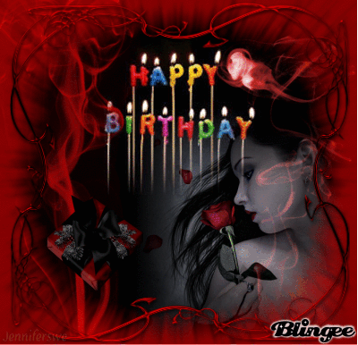 goth birthday candles animated picture codes and downloads medium
