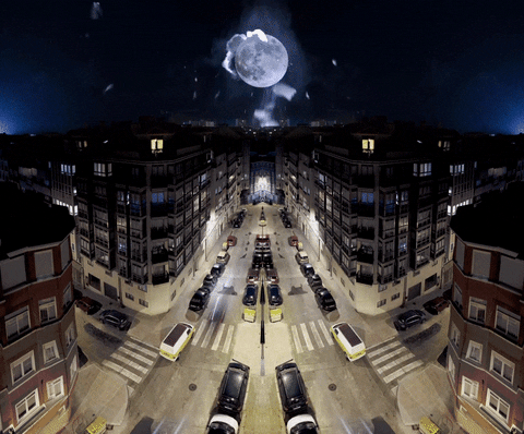 loop moon gif by a l crego find share on giphy medium