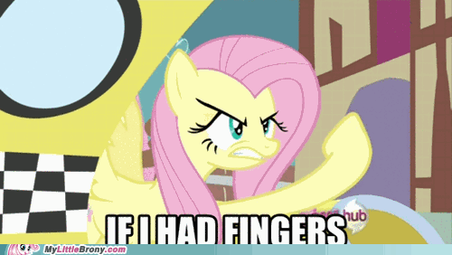 if i had fingers my little pony pinterest pony and fluttershy medium