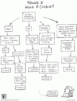 cookie flow chart flow charts anyone pinterest funny pictures medium