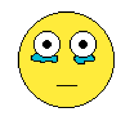 pixilart crying emoji by drawingisfun medium