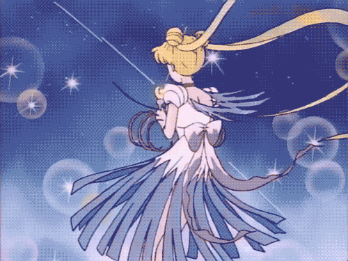 gif anime kawaii 90s pastel sailor moon sm usagi tsukino medium