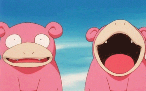 pokemon yawning gif find share on giphy medium