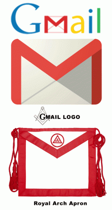 gmail logo masonic apron illuminati symbols medium