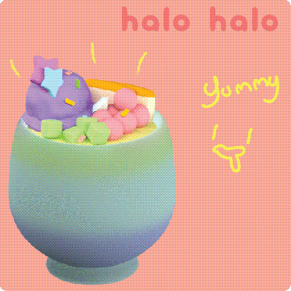 mushbuh halo is a dessert from philippines with flan gif medium