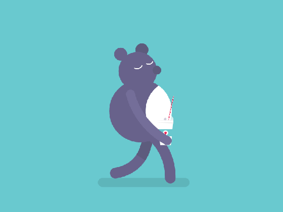 art animation bear gif shared by laibor on gifer medium