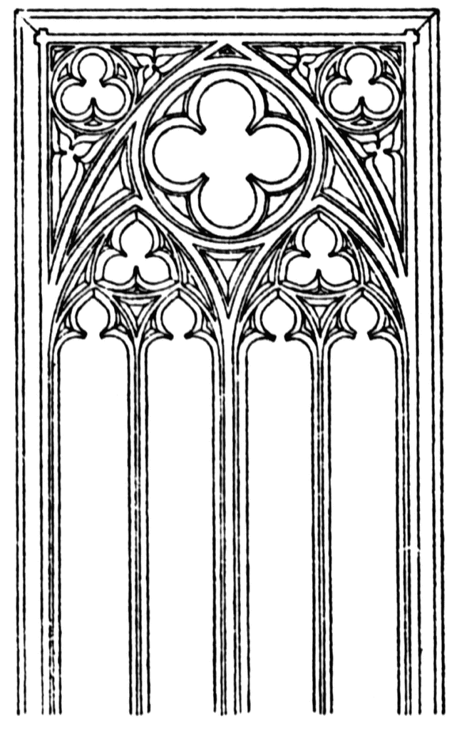 gothic tracery patterns gothic tracery clipart etc medium