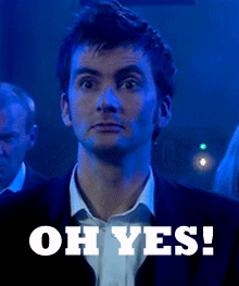 oh yes doctor who reaction gifs medium
