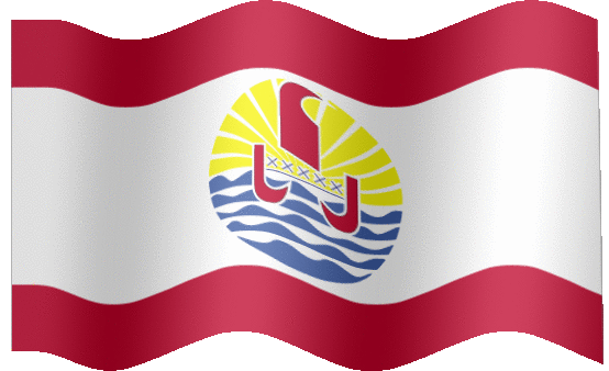 graafix animated flag of french polynesia medium