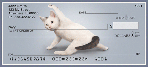 cat personal checks designer cat checks at designercatchecks com medium