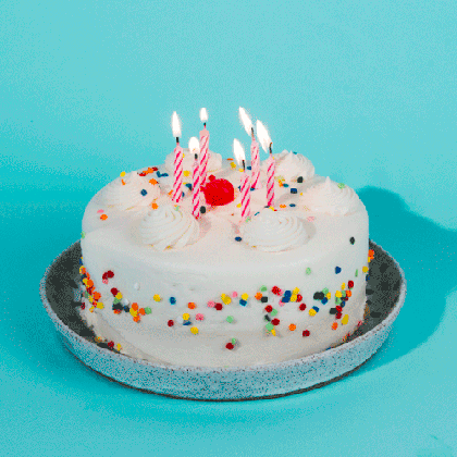 birthday cake gif tumblr medium