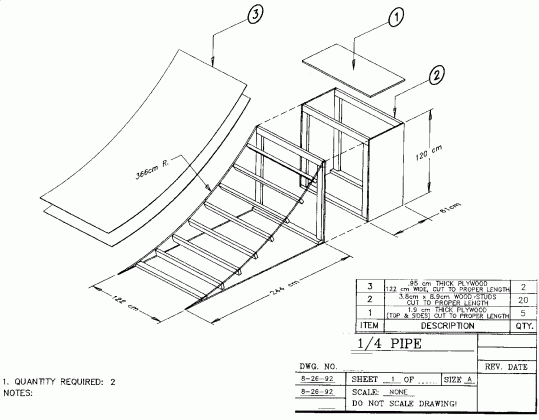 pdf skate ramp plans template plans free medium