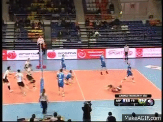 leonel marshall best volleyball attack ever on make a gif medium