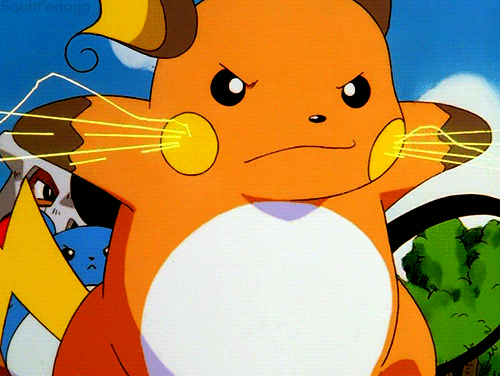 pokemon raichu gifs find share on giphy medium