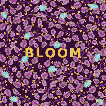 bloom collection julie costentin purple floral background medium
