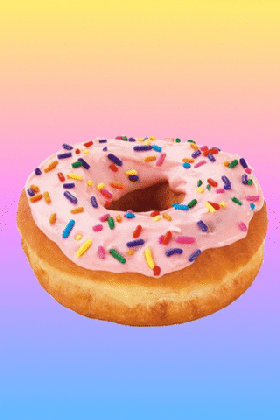 the simpsons doughnut gif by shaking food gif find medium
