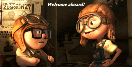 time for an adventure gif welcomeaboard upmovie disney medium