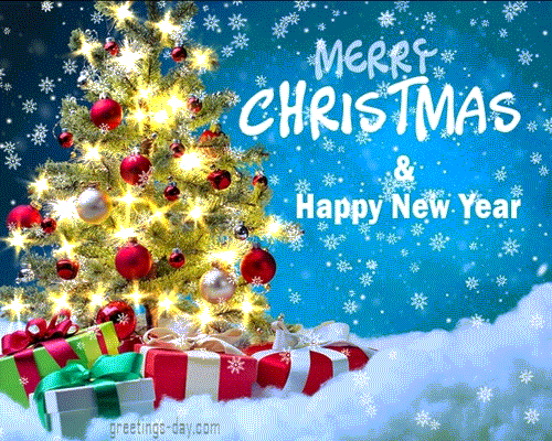 merry christmas and happy new year 2017 animated cards medium
