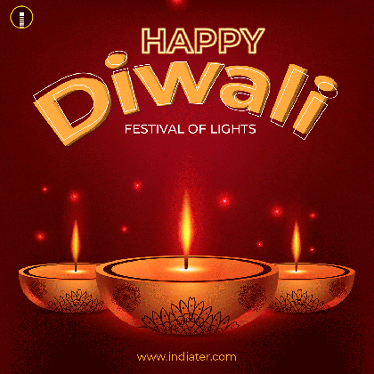 happy diwali wishes animation gif free download indiater medium