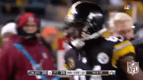 antonio brown steelers gif by nfl find share on giphy medium