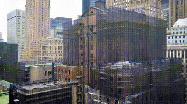 timelapse demolition of an entire new york city block medium