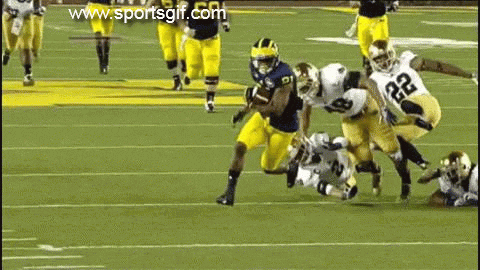 notre dame football gif find share on giphy medium