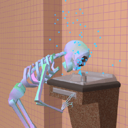 drinking fountain gifs find share on giphy medium