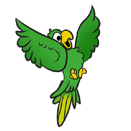 parrot flying clipart panda free clipart images medium