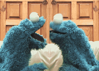 same cookie monster gif find share on giphy medium