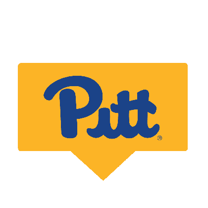university of pittsburgh love sticker by pitt panthers for medium