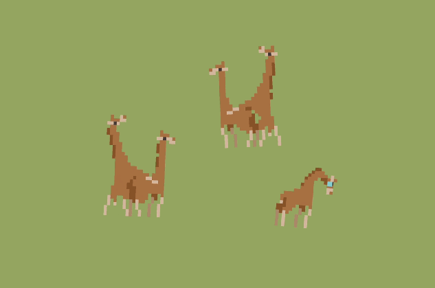 artstation four giraffes going at it franciszek jan nowotniak running emoji gif medium