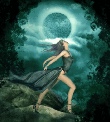 dance with the moon just magical people gif pinterest moon and medium