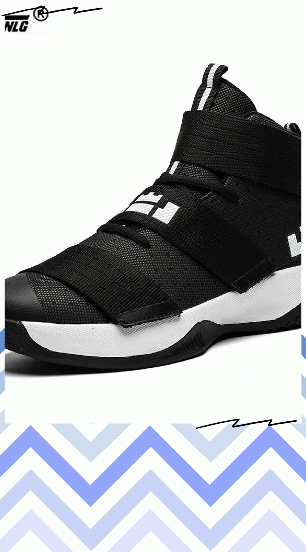 mens sneakers basketball shoes for men breathable cushioning lightweight upper high top bounce an gif medium