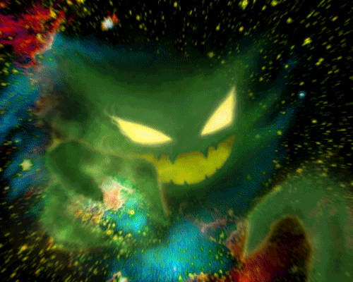 pokemon trippy drugs psychedelic space trip colour medium