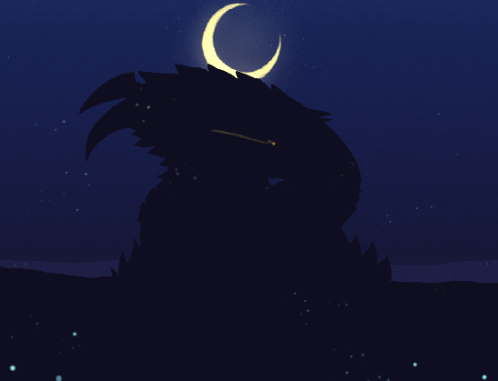 here is a version of my original gif with just tree anime moon medium