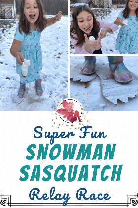 super fun snowman sasquatch relay race printable pictures of the grinch medium