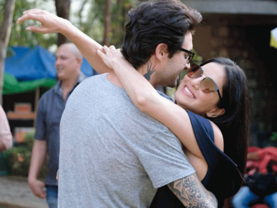 pic love is in the air for sunny leone and hubby daniel weber medium