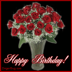 happy birthday rose wallpaper flowers for birthday enlarge share medium