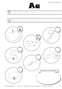 english worksheets for kindergarten insharepics english language medium